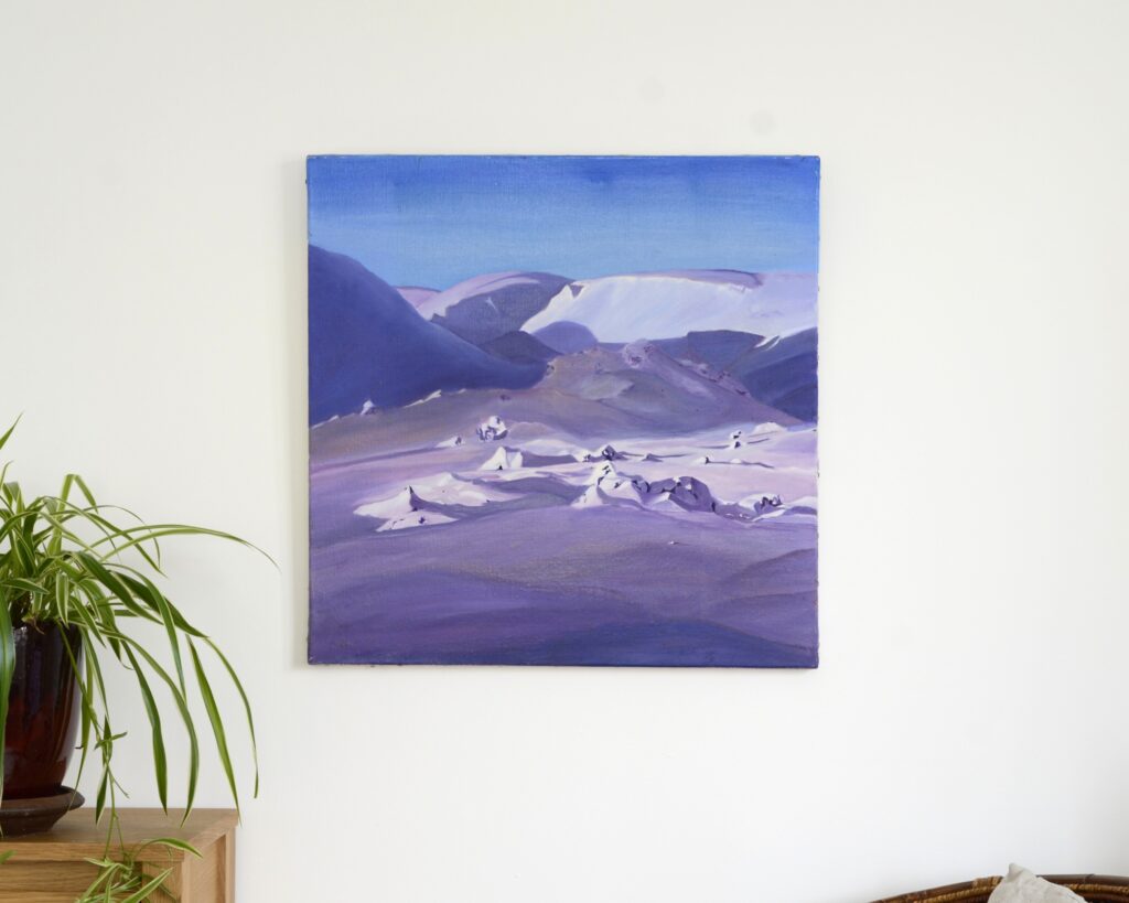 toile 59x59 huile