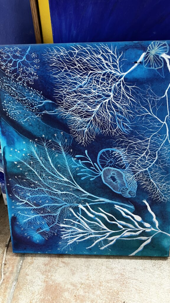 toile 33x41 posca