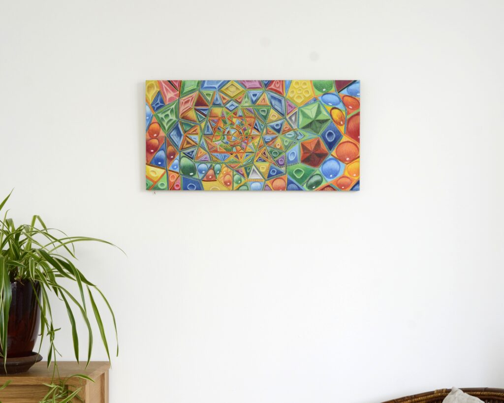 bois aggloméré 29x57 crayon ciré