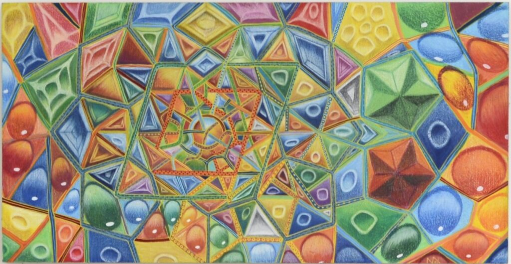 bois aggloméré 29x57 crayon ciré